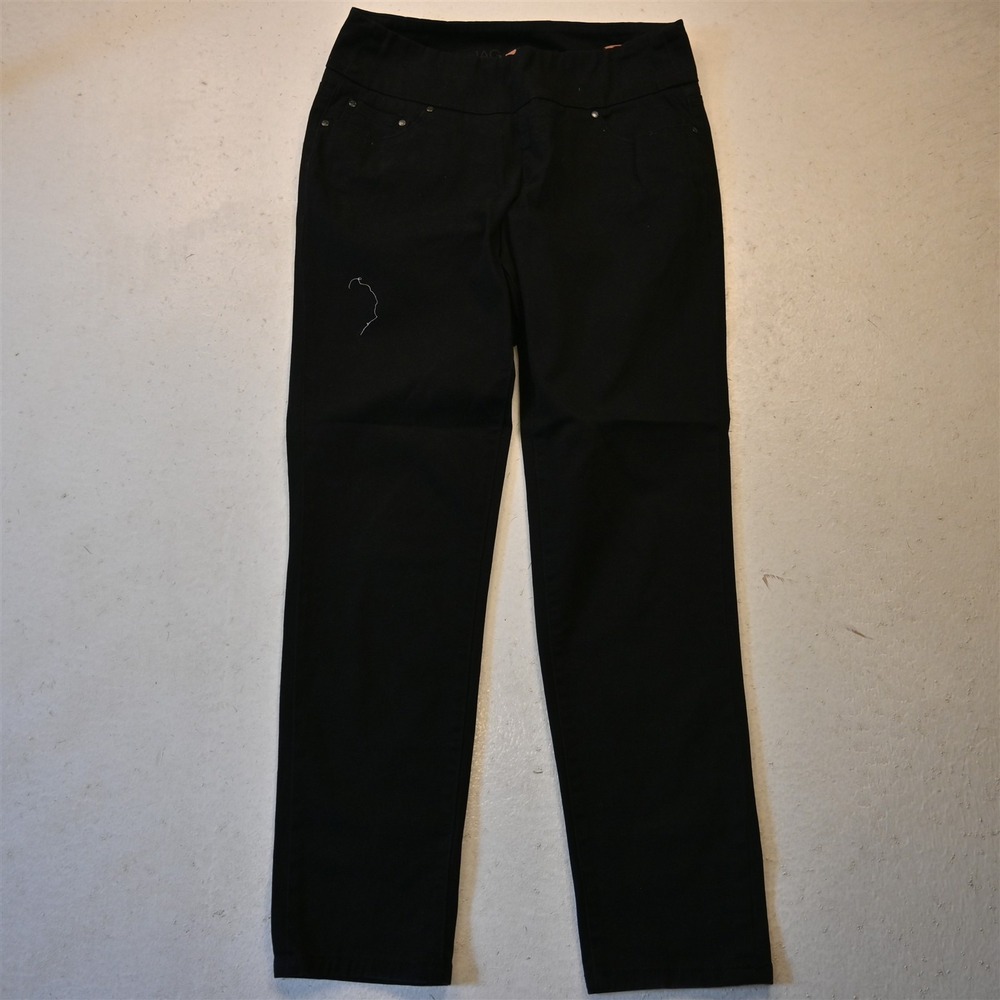 Jag Jeans 10 High Rise Skinny Black Stretch Denim Womens Jeans